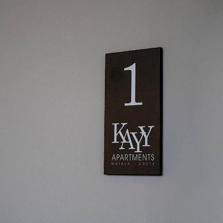 Kayy Apartments 1 In Matala Екстер'єр фото