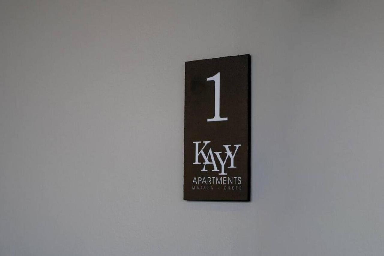 Kayy Apartments 1 In Matala Екстер'єр фото